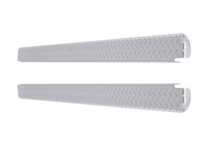 Ford Super Duty Bed Caps - Dee Zee - Wrap Brite-Tread Aluminum - `99-`16